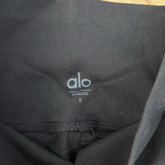 Alo Hotshell Bandage Black White Leggings Women’s - Picture 4 of 8